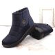 13. News W EVE437B navy blue wedge snow boots