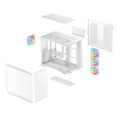 8. DeepCool CG530U 4F Tower White