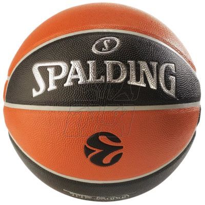 4. Spalding Euroleague TF-500 Ball 77101Z basketball