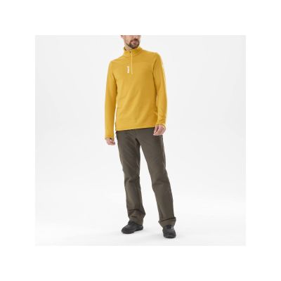 7. MILLET M Seneca Fleece Po Yellow Sweatshirt