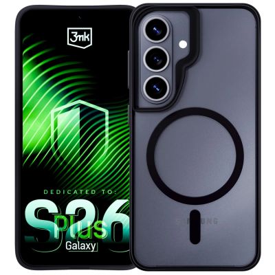 10. 3mk Satin Armor MagCase for Samsung Galaxy S26+ - Black