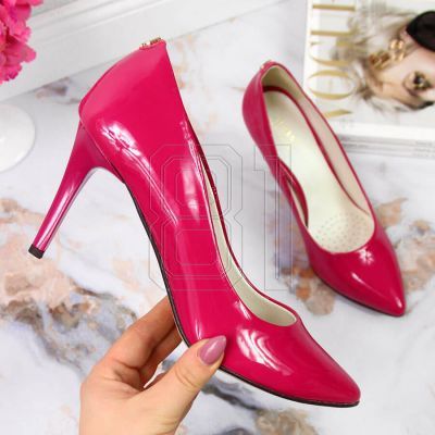 14. Pumps on a stiletto heel lacquered Juma W CIT2565I fuchsia