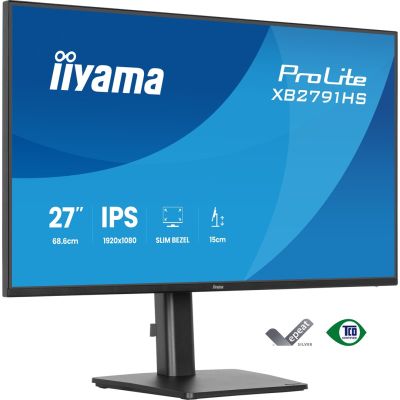 42. iiyama ProLite XB2791HS-B1 computer monitor 68.6 cm (27") 1920 x 1080 px Full HD LED Black