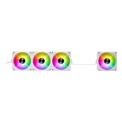 2. XPG HURRICANE MAG 120 Fan (120mm ARGB PWM Fan 4 pcs.) WH Retail Sale
