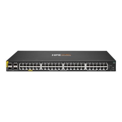 HPE Aruba Networking CX 6000 Managed L2/L3 Gigabit Ethernet (10/100/1000) PoE Support 1U Black