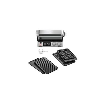 10. BRAUN MultiGrill 7 Contact Grill CG 7044 with grill, frying and waffle plates