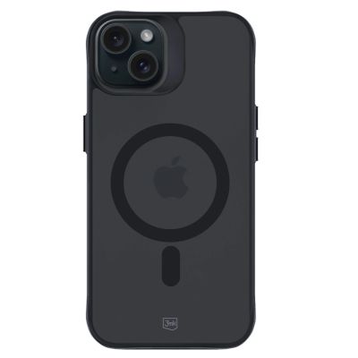 17. 3mk Smoke MagCase with MagSafe for iPhone 15 Plus - semi-transparent