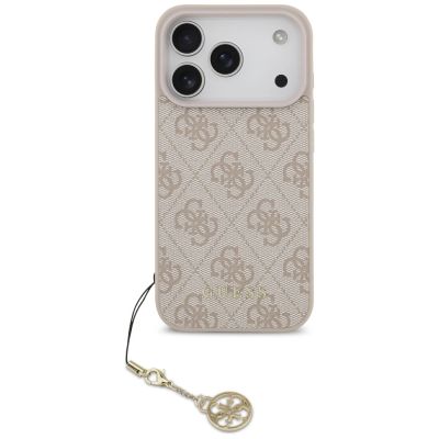 2. Guess 4G Charms Collection MagSafe Case for iPhone 17 Pro - Pink