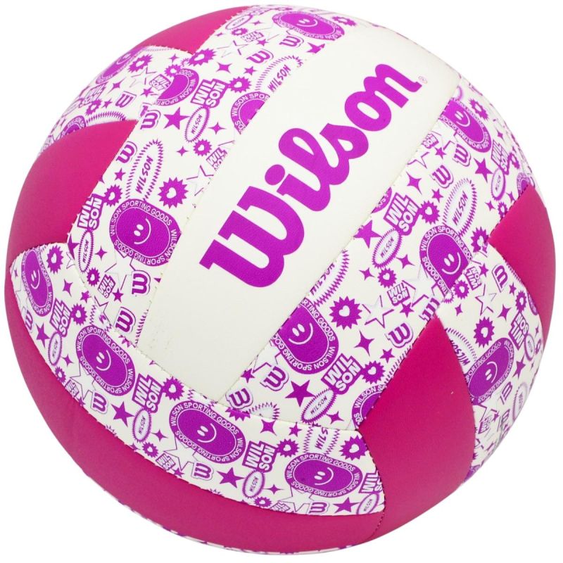 2. WILSON STAMP VB VOLLEYBALL PURPLE WHITE