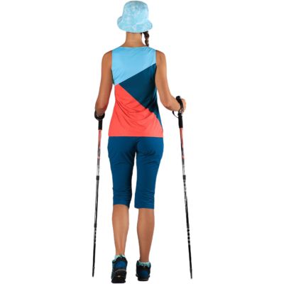 5. CMP Bern Trekking Poles Black and Orange 3B36297 C905