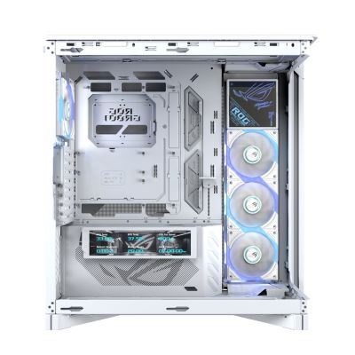 7. Asus ROG CRONOXGR801CURVE TG ARGB WHITE case