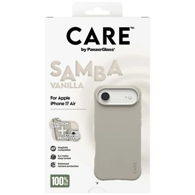 5. CARE by PanzerGlass Fashionable Samba MagSafe Case for iPhone Air - Gray