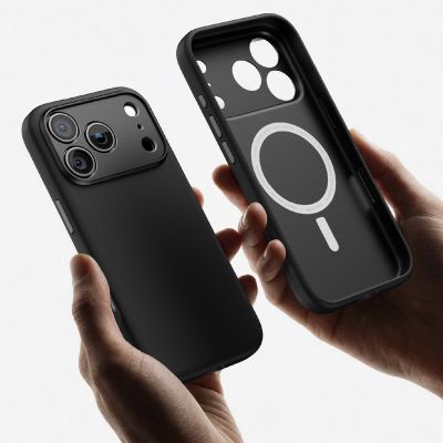 9. AmazingThing Glamour AllSkin iPhone 18 Pro Case with Camera Cover, MagSafe Compatible - Black