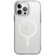 5. Uniq LifePro Xtreme Magclick Charging Case for iPhone 15 Pro Max - Transparent Silver