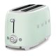 12. SMEG toaster model TSF02PGEU, pastel green color