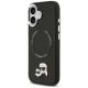 2. Karl Lagerfeld Karl & Choupette Pins MagSafe Case for iPhone 17 - Black