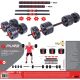 37. FOLDABLE COMPOSITE BAR BELL 30KG PURE 2 IMPROVE