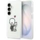 Karl Lagerfeld IML Karl&Choupette MagSafe Case for Samsung Galaxy S26 - Transparent