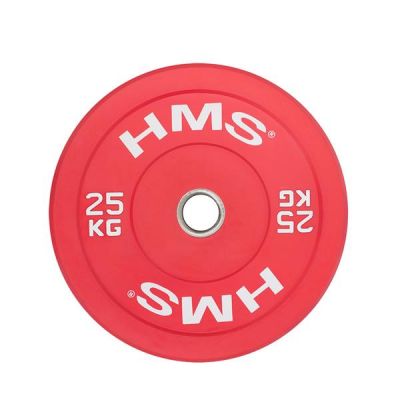 6. HMS RED BUMPER 25 kg CBR25 Olympic Plate 
