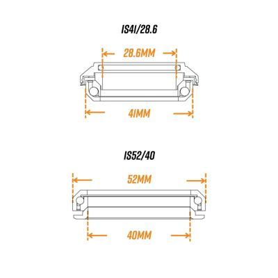 2. FUNN headsets DESCEND SET 41/28 52/40