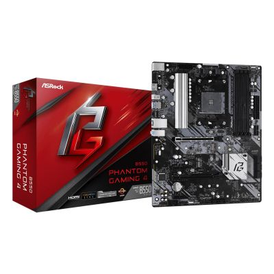 6. Asrock B550 PHANTOM GAMING 4 motherboard