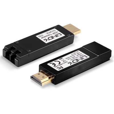 3. Lindy 38170 AV Transmitter and Receiver - Black - 3840 x 2160 pixels - 300 m