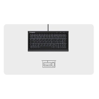 5. KeySonic KSK-3011ELC (DE) Keyboard Home USB QWERTZ German Black