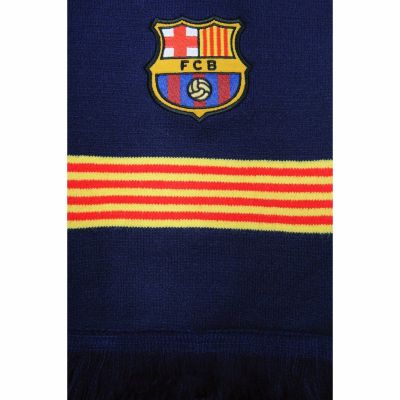 4. FC Barcelona fan scarf double-sided double vertical scarf 5004BUD22
