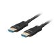 6. LANBERG HDMI CABLE LANBERG HDMI CABLE M/M V2.1 10M OPTICAL AOC BLACK CA-HDMI-30FB-0100-BK