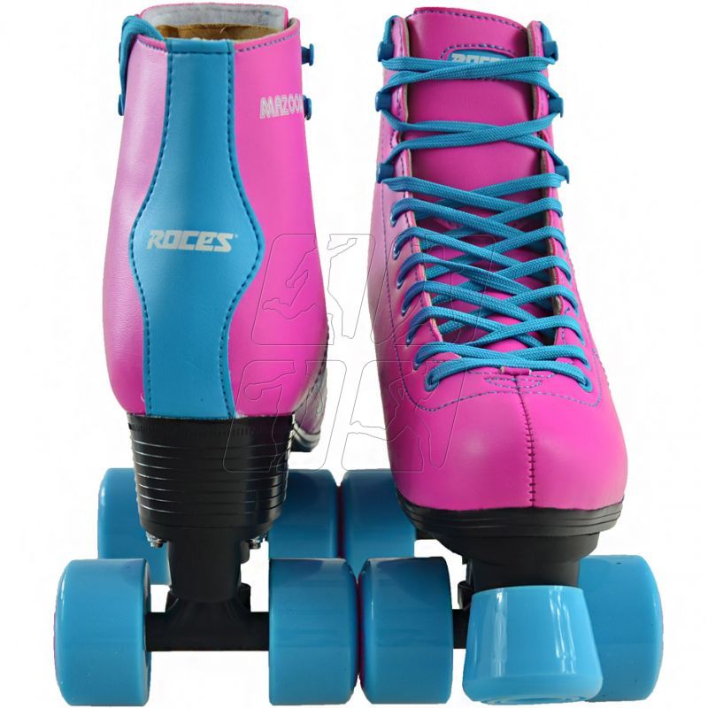 4. Roces Mazoom roller skates pink blue 550064 01