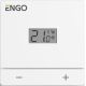 ENGO Controls EASY-230W temperature controller, 230V, white, 24-hour, surface-mounted