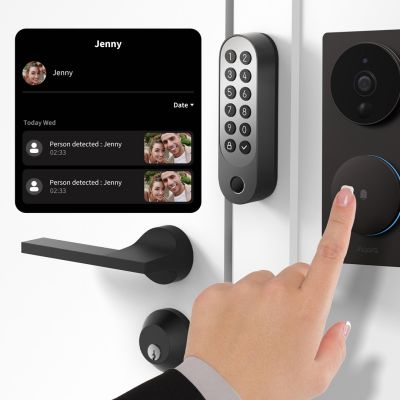5. Aqara Smart Lock U200 Kit Black | Smart Door Lock | HomeKit, Thread, Bluetooth 5.1, NFC
