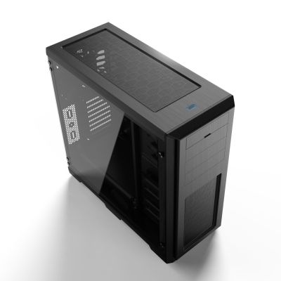 3. Phanteks Enthoo Pro PH-ES614PTG_BK Case (ATX, Extended ATX, Micro ATX, Mini ITX, SSI EEB; Black)