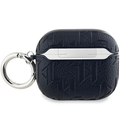 2. Karl Lagerfeld Monogram Choupette Head case for AirPods 3 - black