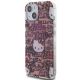 2. Hello Kitty IML Tags Graffiti case for iPhone 15 - pink