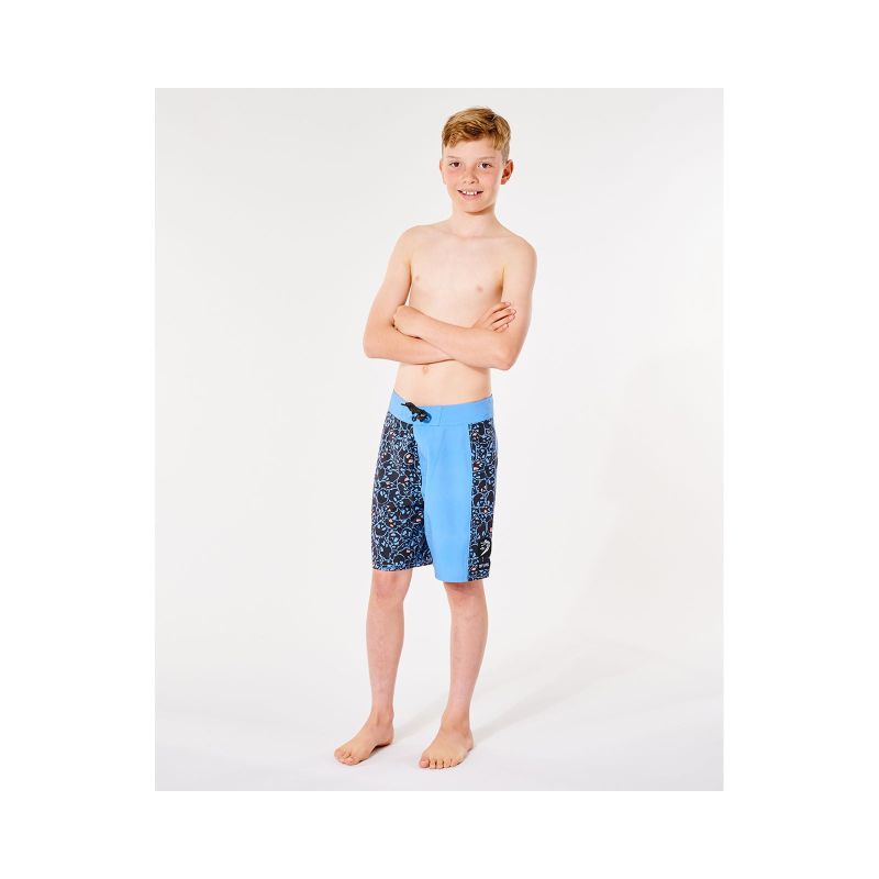 2. RIP CURL Mirage Head Noise-Boy boardshorts - blue