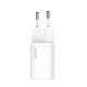 4. Baseus Super Si 1C fast wall charger USB Type C 25W Power Delivery Quick Charge white (CCSP020102)