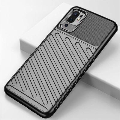 13. Thunder Case Flexible Tough Rugged Cover TPU Case for Xiaomi Redmi Note 10 5G / Poco M3 Pro black