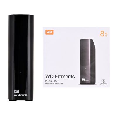 10. External HDD WD Elements Desktop 8TB 3.5 Black