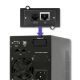 7. Qoltec 53042 UPS Double Conversion (Online) 1 kVA 800 W 2 x Mains Socket