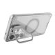 5. Nillkin Iceblade Prop Magnetic Case with Camera Cover and Stand Compatible with MagSafe for Samsung Galaxy S26 Ultra - Transparent Gray