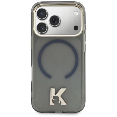 3. Karl Lagerfeld IML K Head Logo MagSafe Case for iPhone 17 Pro - Black