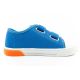 13. Leomil Sonic children's sports shoes, lightweight sneakers with Velcro, blue and red