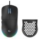 2. RAMPAGE WIRED GAMING MOUSE 12800 DPI BLINK BLACK