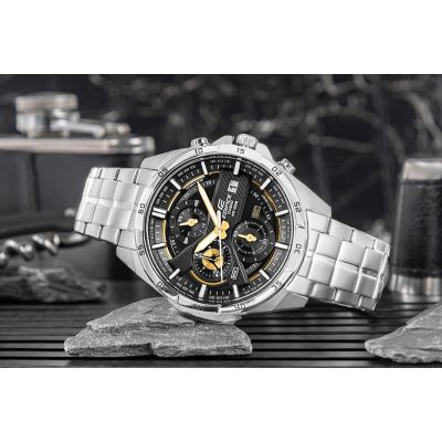 6. CASIO EDIFICE EFR-556D-1AVUEF 10 BAR Men's Watch