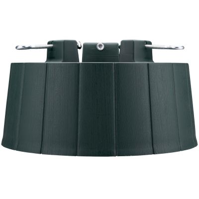 2. PLASTIC CHRISTMAS TREE STAND WITH CONTAINER 40x40x21cm