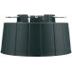 2. PLASTIC CHRISTMAS TREE STAND WITH CONTAINER 40x40x21cm