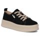 12. Leather platform sneakers black Filippo DP6122