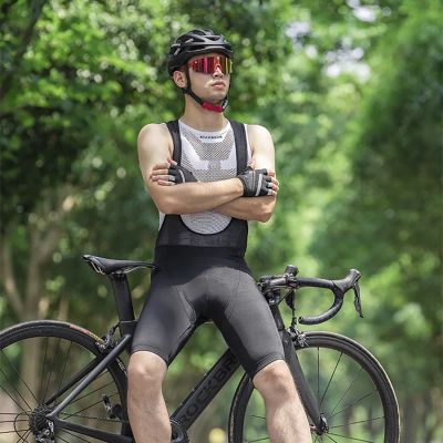 15. Rockbros RK20024XL bib shorts with XXXXL insert - black