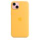 3. Apple Silicone Case with MagSafe Sunshine, for iPhone 15 Plus, MWNF3ZM/A